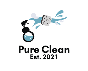 Bottle Spray Cleaner logo