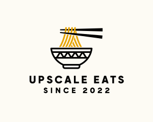 Asian Noodle Soup logo design