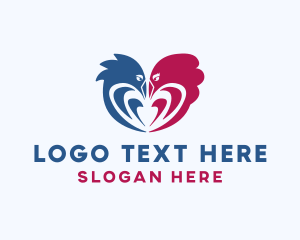 Romantic Love Birds logo