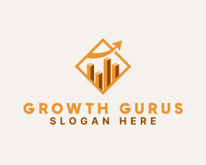 Graph Financing Statistics logo design