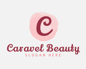 Makeup Watercolor Cosmetics logo design