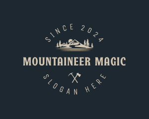 Mountaineer Adventure Camp logo design