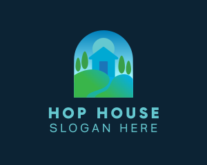 House Garden Yard logo design