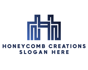 Modern Construction Building logo design