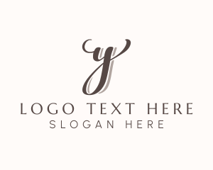 Elegant Stylist Script logo