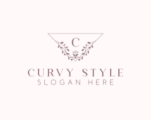 Styling Floral Vine  logo design