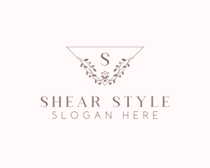 Styling Floral Vine  logo design