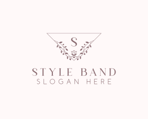 Styling Floral Vine  logo design