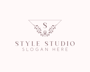 Styling Floral Vine  logo design