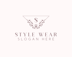 Styling Floral Vine  logo design