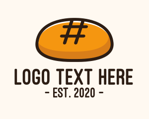Bakery - Hashtag Bakery Bread logo design