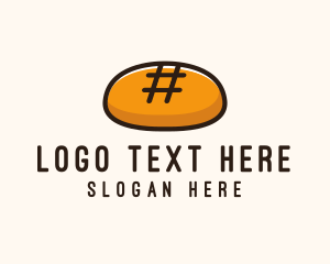 Hashtag Bakery Bread logo