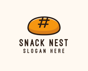 Hashtag Bakery Bread logo design