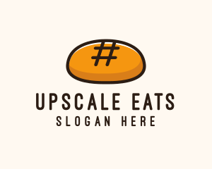 Hashtag Bakery Bread logo design