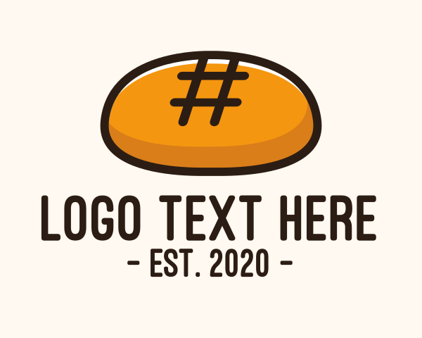 Hashtag logo example 1