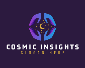 Sparkle Cosmic Gradient logo design