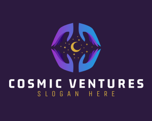 Sparkle Cosmic Gradient logo design