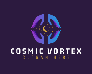 Sparkle Cosmic Gradient logo design