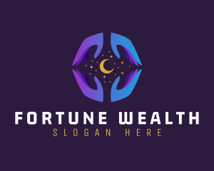 Sparkle Cosmic Gradient logo design