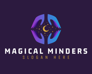 Sparkle Cosmic Gradient logo design