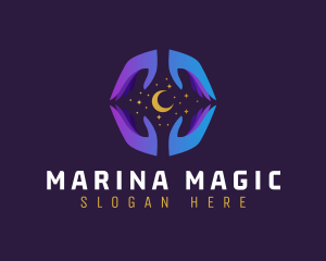 Sparkle Cosmic Gradient logo design