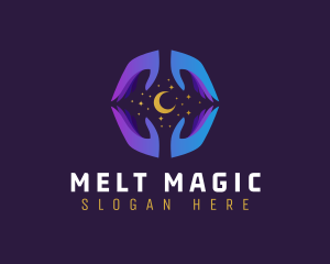 Sparkle Cosmic Gradient logo design