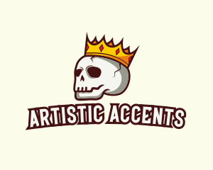 Royal Graffiti Skull logo design