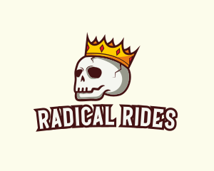 Royal Graffiti Skull logo design