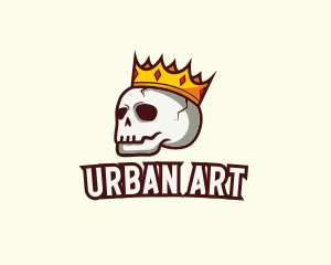 Royal Graffiti Skull logo