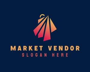 Market Shopping Bag logo design