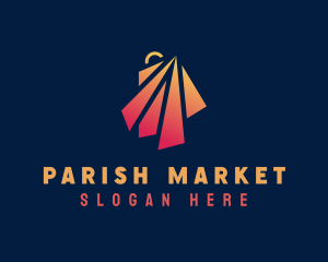 Market Shopping Bag logo design