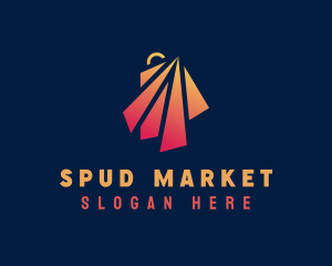 Market Shopping Bag logo design