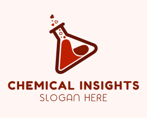 Flask Chemical Heart logo