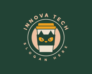 Cat Feline Coffee logo