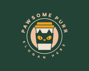 Cat Feline Coffee logo