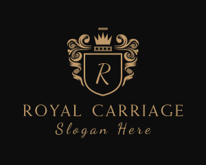 Royal Crown Shield logo design