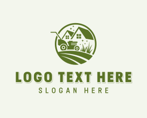 Lawn Mower Gardener logo