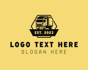 Shipping Truck Delivery logo