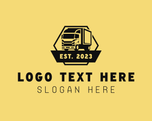 Shipping Truck Delivery Logo