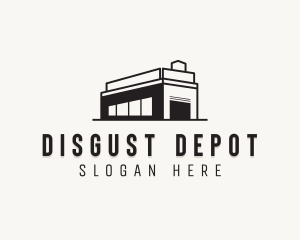 Stockroom Factory Building logo design