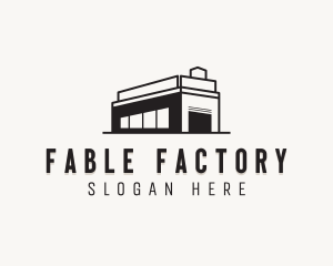 Stockroom Factory Building logo design