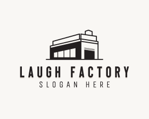 Stockroom Factory Building logo design