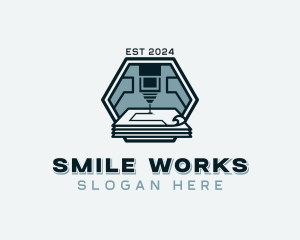 Laser Milling Automation logo design