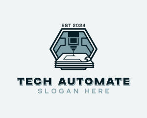 Laser Milling Automation logo design