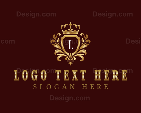 High End Ornament Shield Logo