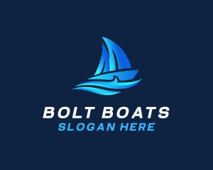 Premium Sailor Boat logo