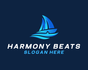 Premium Sailor Boat logo