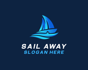 Premium Sailor Boat logo design