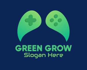 Green Leaf Controller logo design