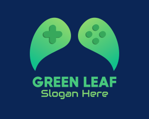 Green Leaf Controller logo design